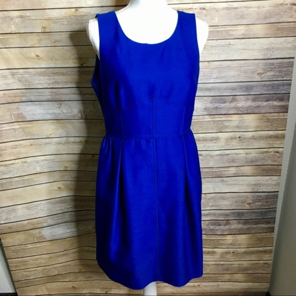 J. Crew Classic Royal Blue Sheath Dress
